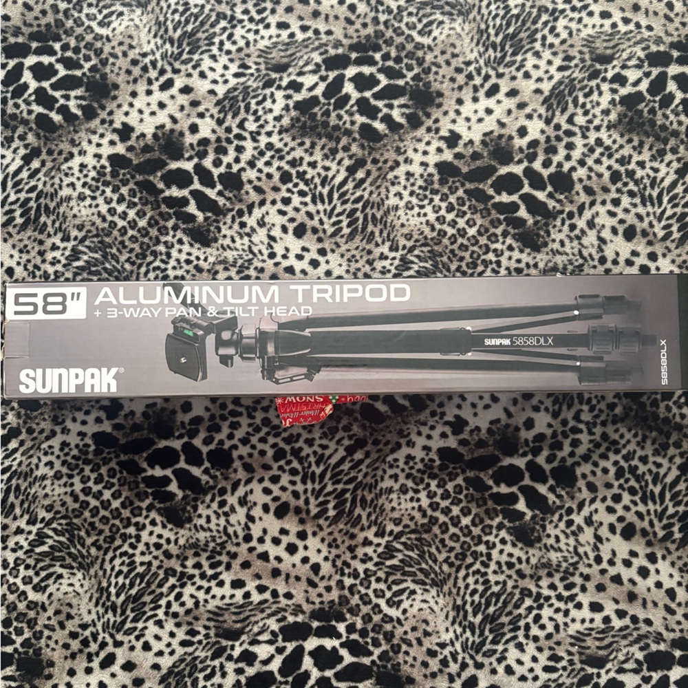 Sunpak 58" Aluminum Tripod